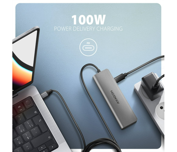 Axagon HMC-5H USB-C 5Gbps 5in1 hub - 1485452 - zdjęcie 2